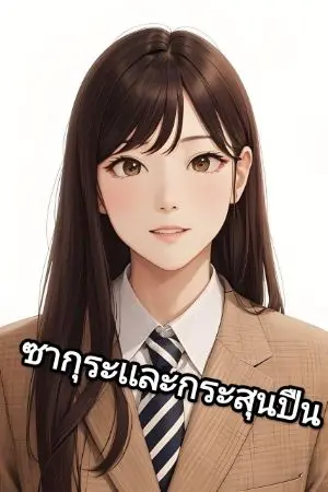 ปกนิยาย ดอกซากุระเเละกระสุนปืน