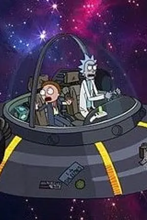 ปกนิยาย [Rick and Morty X OC ]