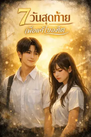 ปกนิยาย 7วันสุดท้ายเพื่อแก้ไขอดีต