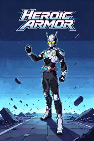 ปกนิยาย HEROIC ARMOR