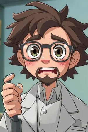 ปกนิยาย นักวิทยาศาสตร์ป่วนโลกแฟนตาซี