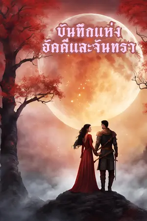 ปกนิยาย บันทึกแห่งอัคคีและจันทรา