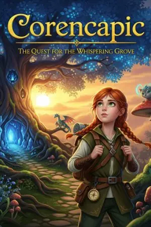 ปกนิยาย นิทานเเฟนตาซี Corencapic (ดินเเดนมหัศจรรย์)