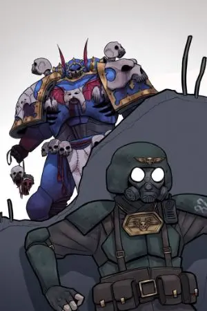 ปกนิยาย [ Mo-kun & Warhammer 40k ] เมื่อสื่อWarhammer 40kและอื่นๆมีอยู่จริง