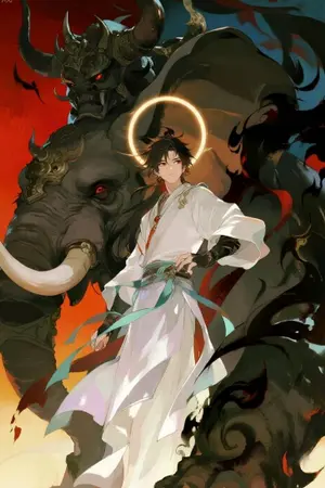 ปกนิยาย สวรรค์:เริ่มต้นด้วยพละกำลังเทพช้างสยบนรก