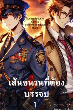 ปกนิยาย เส้นขนานที่ต้องบรรจบ
