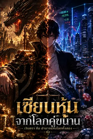 ปกนิยาย เซียนหุ้นโลกคู่ขนาน