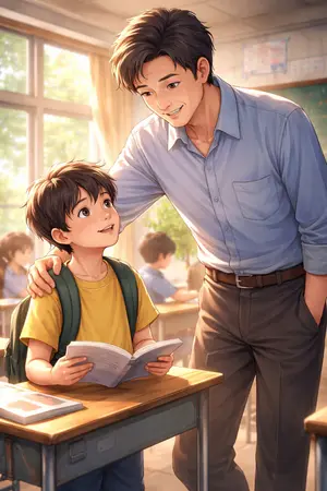 ปกนิยาย ครูที่มองเห็นแสง