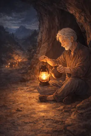 ปกนิยาย ตะเกียงที่ไม่มีวันดับ