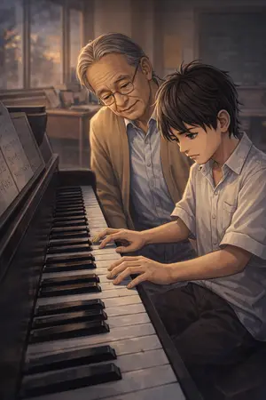 ปกนิยาย เสียงเปียโนที่ไม่มีใครได้ยิน