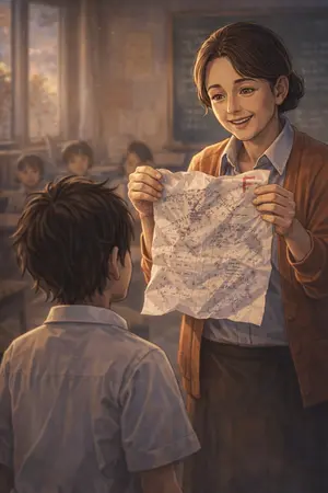 ปกนิยาย เศษกระดาษที่ถูกขยำ กับ รางวัลที่ไม่มีใครเห็น