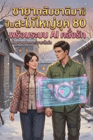 ปกนิยาย ชายากลับชาติมาเป็นสะใภ้ใหญ่ยุค80พร้อมระบบAIคลั่งรัก