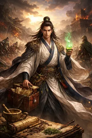 ปกนิยาย หมอทะลุมิติในยุคสามก๊ก