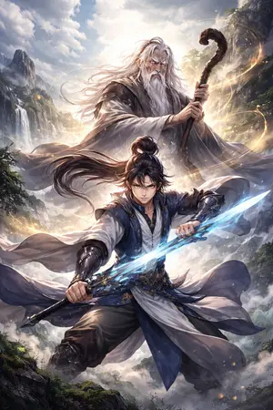 ปกนิยาย ศิษย์คนสุดท้ายของจอมยุทธ์ที่โลกลืม