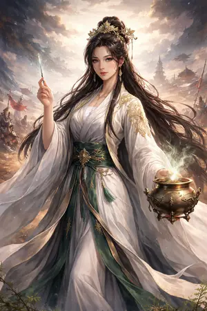 ปกนิยาย หมอหญิงไร้พ่าย แห่งยุคสงคราม