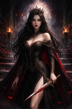 ปกนิยาย ราชินีที่ไม่ควรรัก