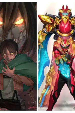 ปกนิยาย (FIC : ATTACK ON TITAN X GOZYUGER) เรื่องราวของเด็กหนุ่มผู้บ้าหนังโทคูซัทซึได้มาเกิดใหม่ในโลกผ่าพิภพไททันพร้อมพลังของโกจูวูล์ฟ