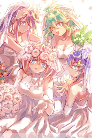 ปกนิยาย (Fic Yu-Gi-Oh!) ผจญภัยในโลกเเห่งการ์ด เริ่มต้นที่ ARC-V กันเถอะ!