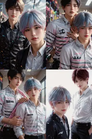 ปกนิยาย แก๊งหมาป่าปะทะแฝดสี่