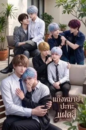 ปกนิยาย แก๊งหมาป่าปะทะแฝดสี่