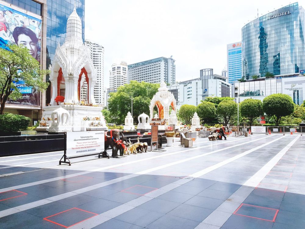 ศาลพระพิฆเนศ ที่มา Facebook CentralWorld