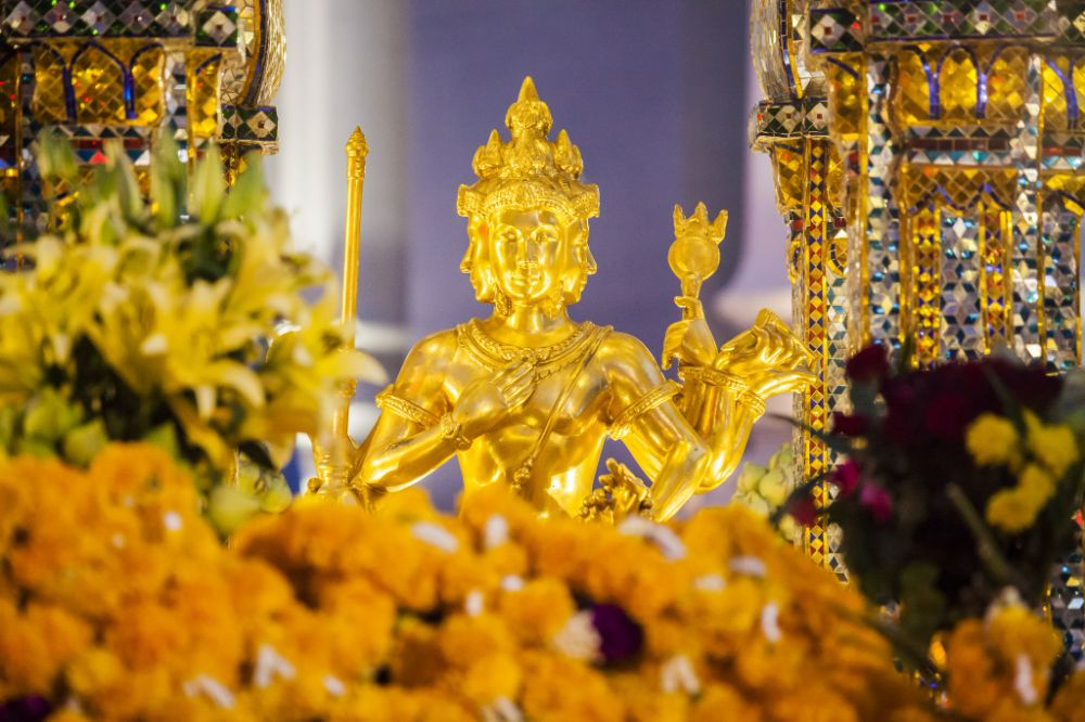 ศาลท้าวมหาพรหม ที่มา Facebook  Grand Hyatt Erawan Bangkok