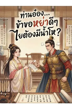 ปกนิยาย ท่านอ๋อง ข้าขอหย่าดีๆ ไยต้องมีน้ำโห?