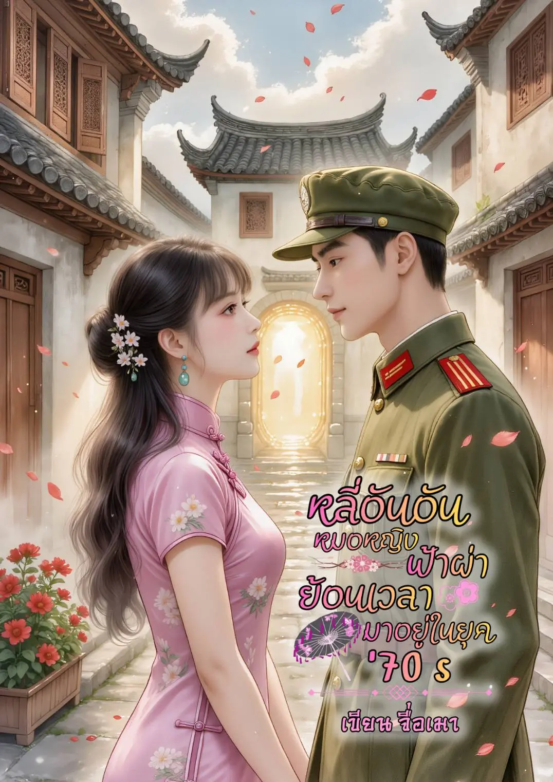 ปกนิยาย หลี่อันอัน หมอหญิงฟ้าผ่าย้อนเวลามาอยู่ในยุค70s