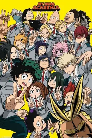 ปกนิยาย [Fic My hero academia] ตัวประกอบสุดกาว ป่วนโลกฮีโร่