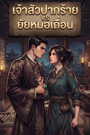 ปกนิยาย “เจ้าสัวปากร้าย vs ยัยหมอเถื่อน”