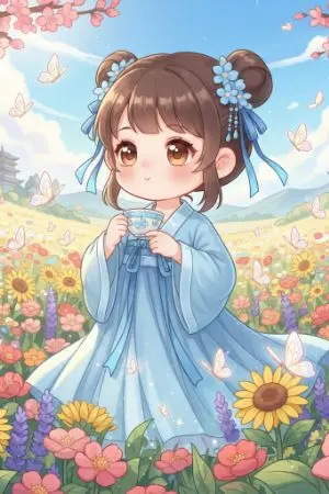 ปกนิยาย ภูติน้อย อวิ๋นฮวน