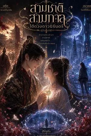 ปกนิยาย สามชาติสามกาลใต้ดวงดาวนิรันดร์