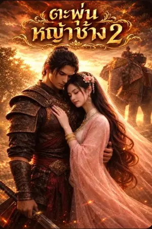 ปกนิยาย ตะพุ่นหญ้าช้าง