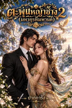 ปกนิยาย ตะพุ่นหญ้าช้าง   ๒   มหายุทธป่าหิมพานต์