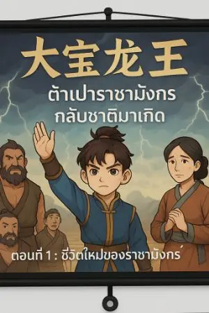 ปกนิยาย ต้าเป่า ราชามังกร กลับชาติมาเกิด