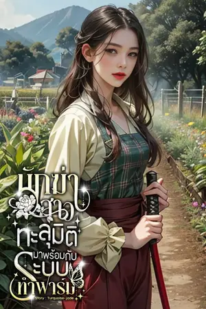 ปกนิยาย นักฆ่าสาวทะลุมิติ มาพร้อมกับระบบทำฟาร์ม