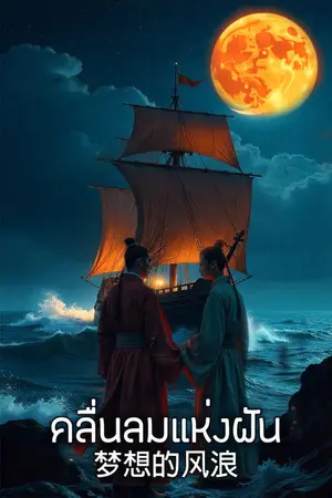 ปกนิยาย คลื่นลมแห่งฝัน