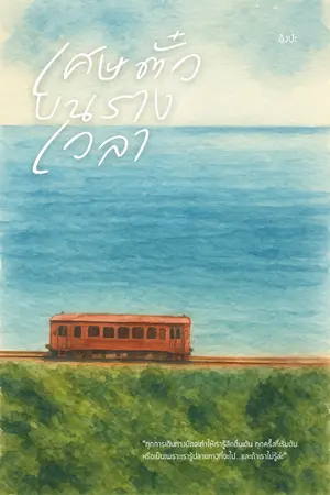 ปกนิยาย เศษตั๋วบนรางเวลา