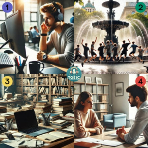 Photo Credit: TOEIC Listening with ANSWERS (Spotify)