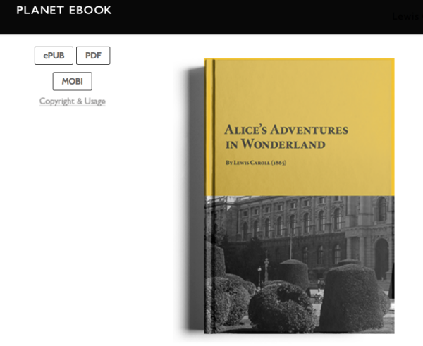 Photo Credit: PLANET EBOOK (Website)