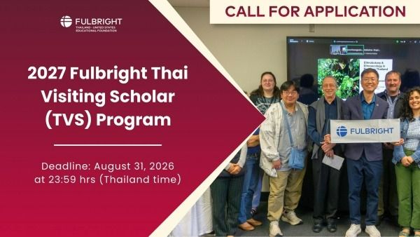 Photo Credit: Fulbright Thailand (Facebook)