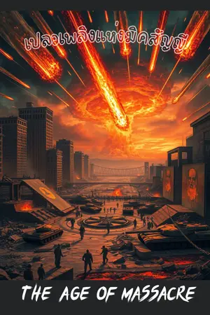 ปกนิยาย – เปลวเพลิงแห่งมิคสัญญี-  (The Age of Massacre)