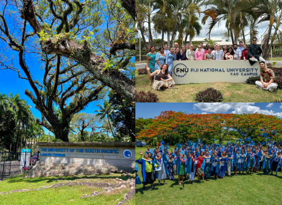 Photo Credit: University of the South Pacific, Fiji National University (Website), University of Fiji (Facebook)