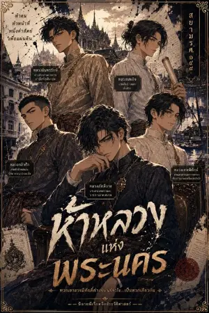 ปกนิยาย ห้าหลวงแห่งพระนคร