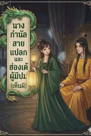 ปกนิยาย นางกำนัลสายแปลกและฮ่องเต้ผู้มีปม(เห็นผี)