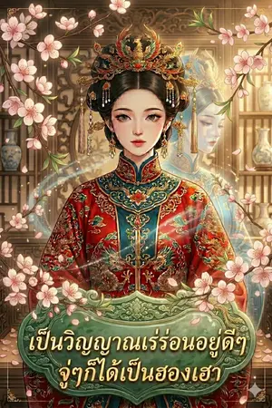 ปกนิยาย เป็นวิญญาณเร่ร่อนอยู่ดีๆจู่ๆก็ได้เป็นฮองเฮา