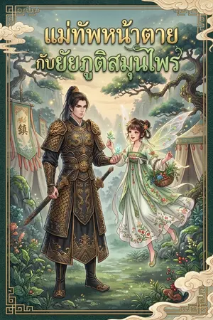 ปกนิยาย แม่ทัพหน้าตายกับยายภูติสมุนไพร