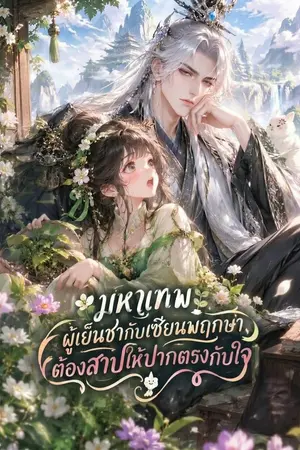 ปกนิยาย มหาเทพผู้เย็นชากับเซียนพฤษาต้องสาปให้ปากตรงกับใจ