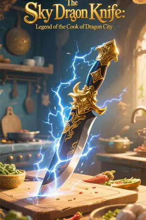 ปกนิยาย มีดมังกรผงาดฟ้า: ตำนานกุ๊กแห่งเมืองมังกร