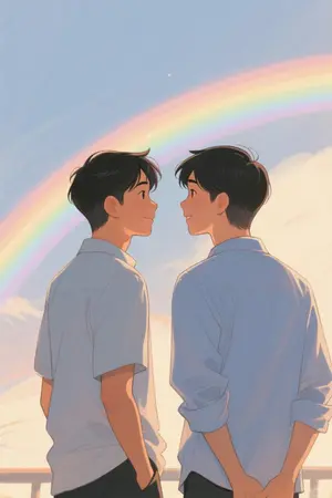 ปกนิยาย สายรุ้งสีเทา